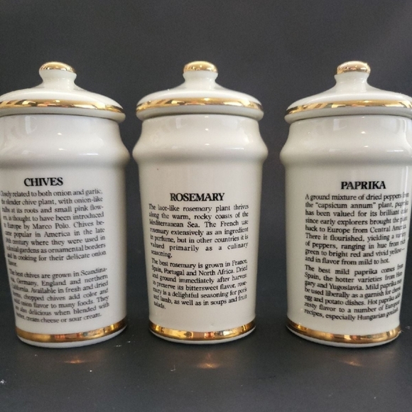 M.J. Hummel 1987 Cham, Switzerland Spice Jars (8). Made in Japan. - Picture 10 of 12